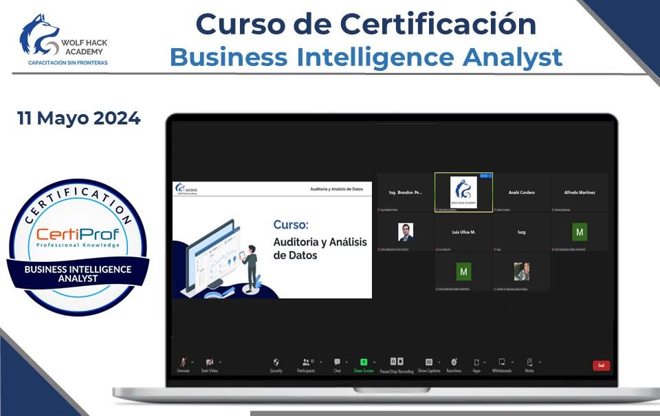Evidencia visual de Business Intelligence Analyst